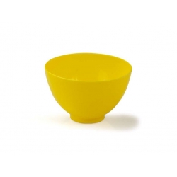 Miseczka miska silikonowa do masek i alg yellow